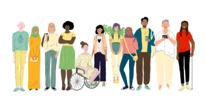 Healthcare underserved gaps populations technology infographic bridging between